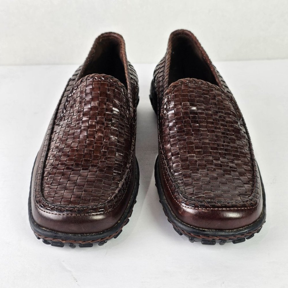 Cole Haan Women's Country Adrien F9425 Brown Leather Slip On Loafers Sz 5.5B - Picture 5 of 9